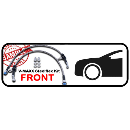 28S BHF 500+AD / V-MAXX  Steelflex  Remleidingen  / L = 500mm + Convex-Concave adapter KIT   (Kit = 2 pcs)