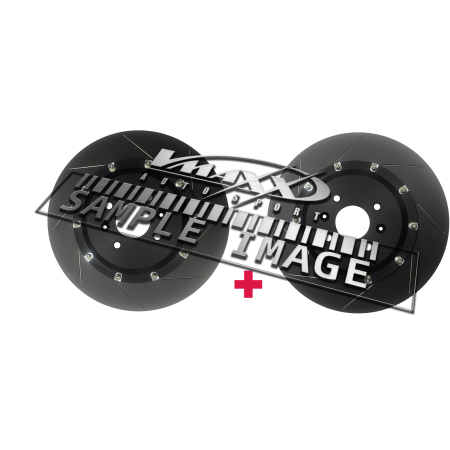 27P BDR330 01 + 22H MN 002 = V-MAXX 330mm BBK Remschijven Kit  links + rechts incl. hubs + montagemateriaal 